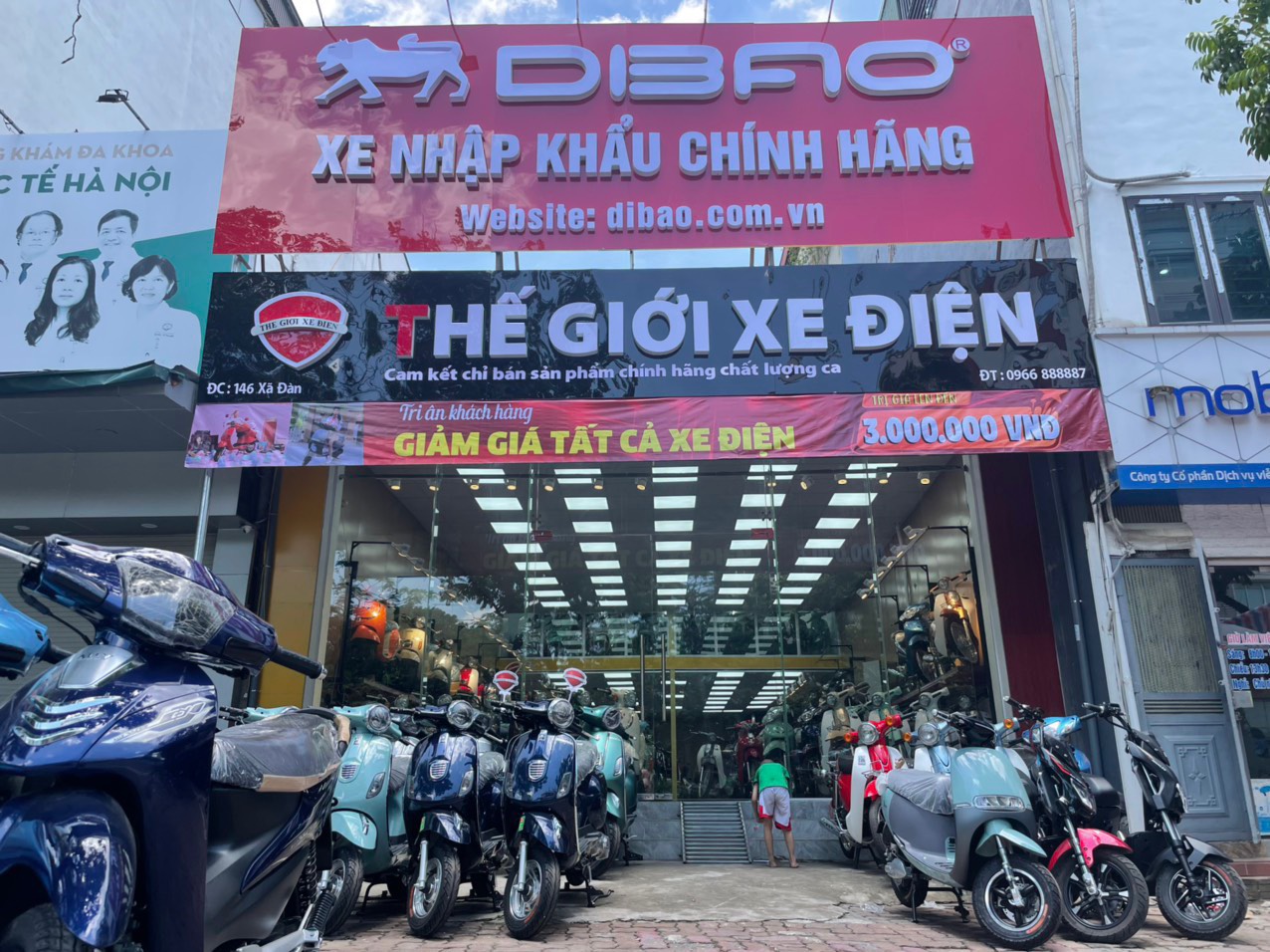 địa chỉ 50 ô chợ dừa của showroom xe đạp điện hà nội