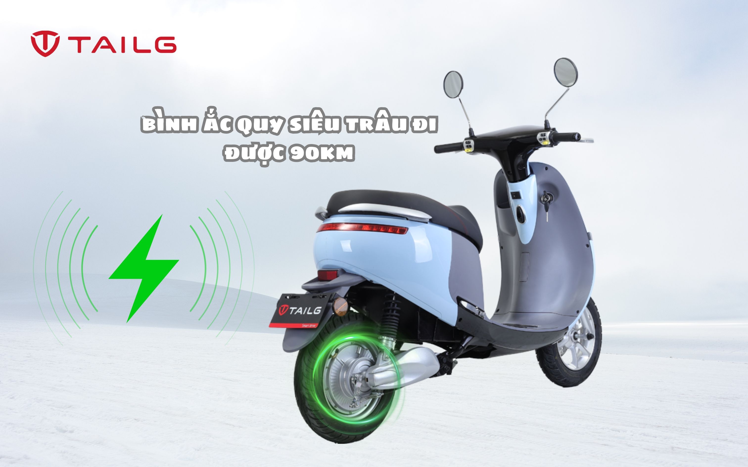 Xe Máy Điện Tailg Gogo R31 Chính Hãng Xe Máy Điện Tailg Gogo R31 Chính Hãng