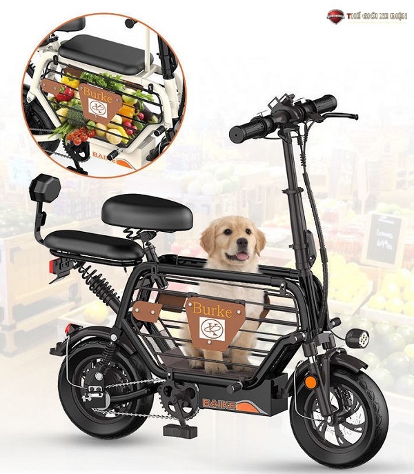 Xe Đạp Điện Bruke Pin Lithium 15Ah Xe Đạp Điện Bruke Pin Lithium 15Ah