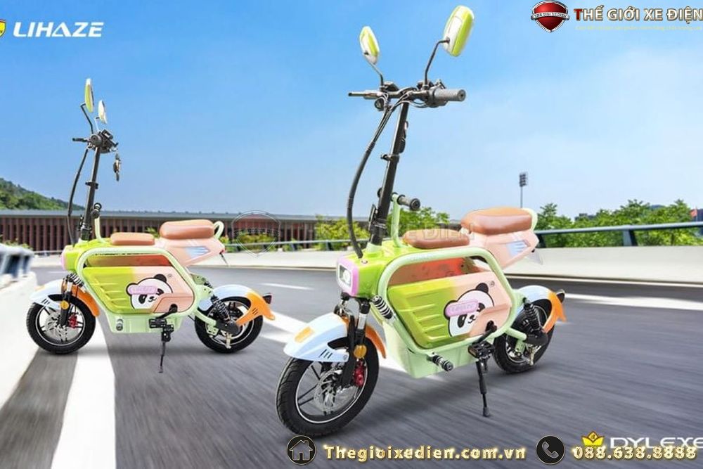 Xe Đạp Điện Gấp Lihaze Pin Lithium Xe Đạp Điện Gấp Lihaze Pin Lithium