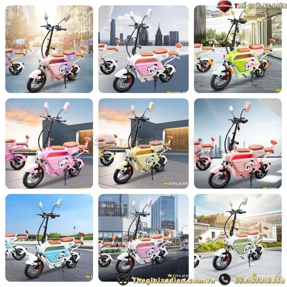 Xe Đạp Điện Gấp Lihaze Pin Lithium Xe Đạp Điện Gấp Lihaze Pin Lithium