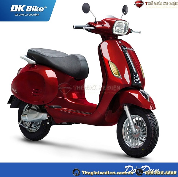 Xe M&aacute;y Điện DK Roma Lite Đ&egrave;n Vu&ocirc;ng Mới Nhất