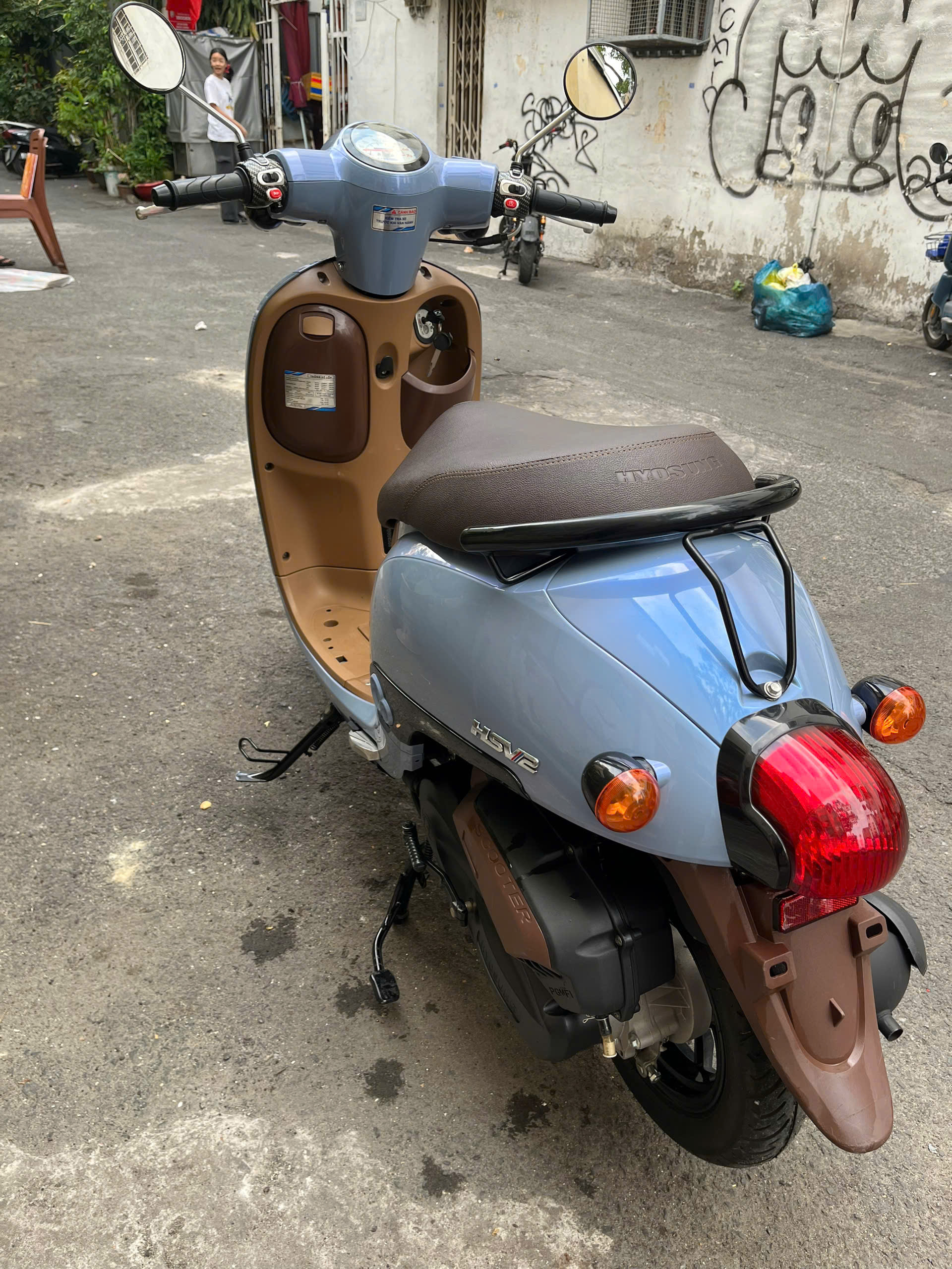 Xe Ga 50cc Giorno HSV2 Hyosung Chất Lượng Cao