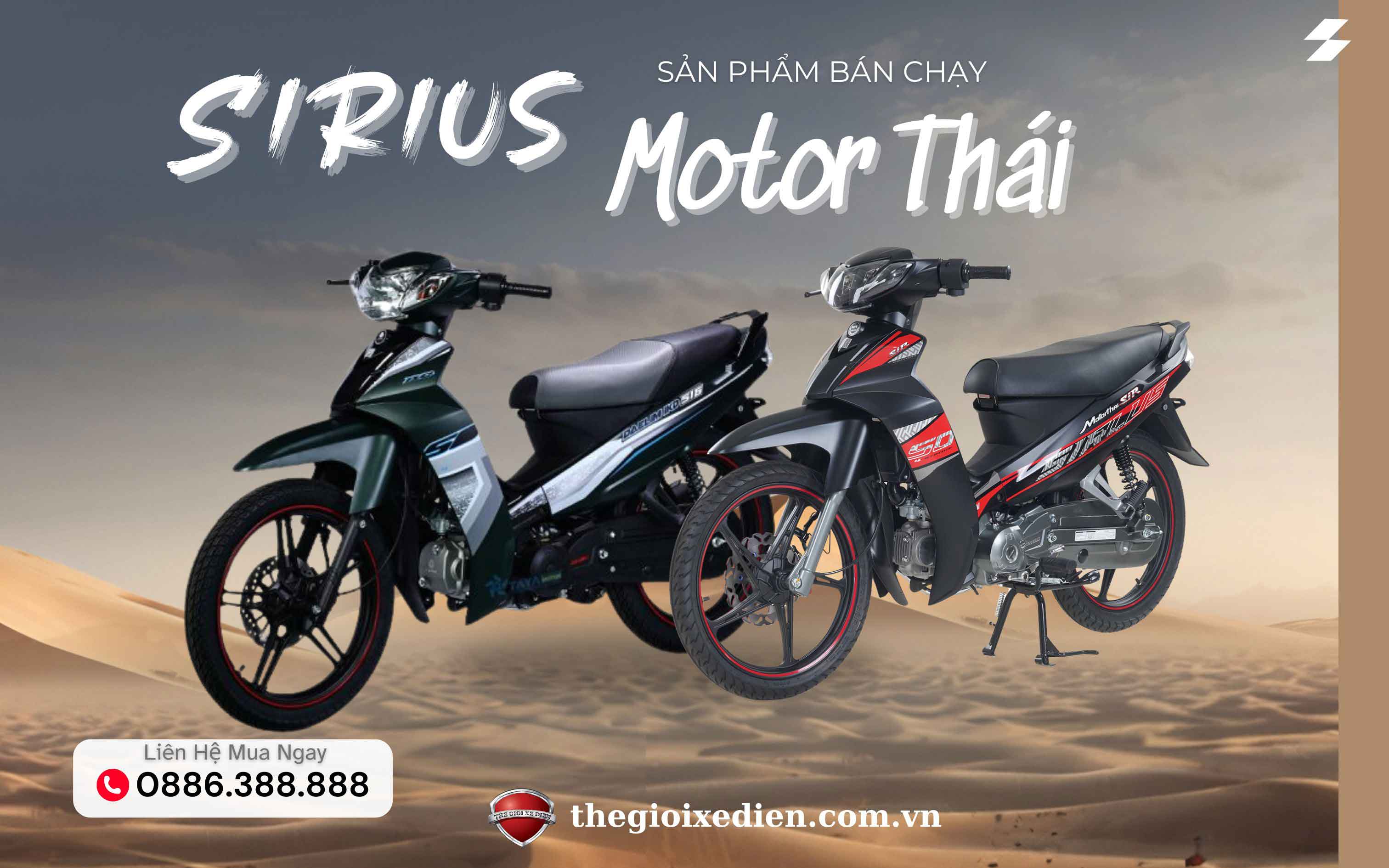 Giá xe số 50cc Sirius tháng 6/2025 có hợp lý không?
