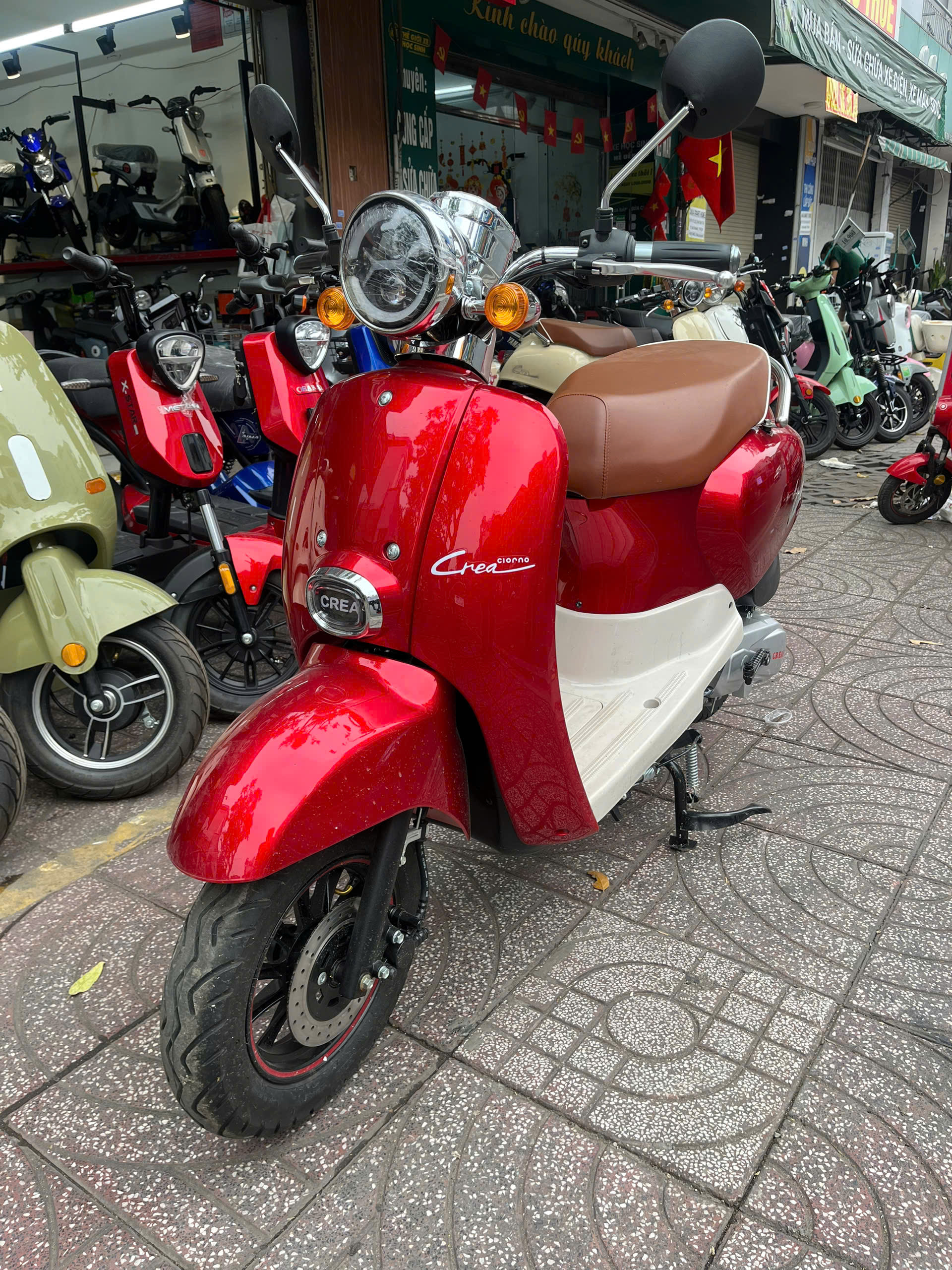 Xe Ga 50cc Giorno HSV2 Hyosung Đời Mới Nhất