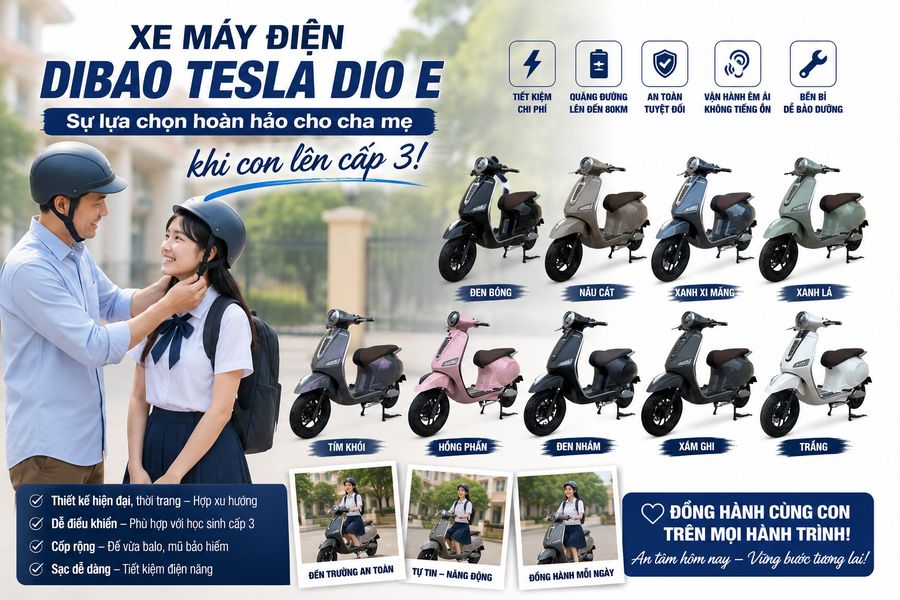 xe điện dibao dio e