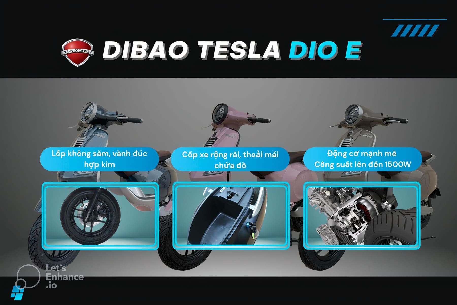 xe điện dibao dio e