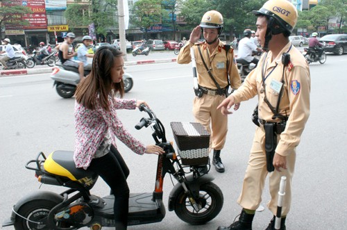 Ngừng đăng ký xe máy điện