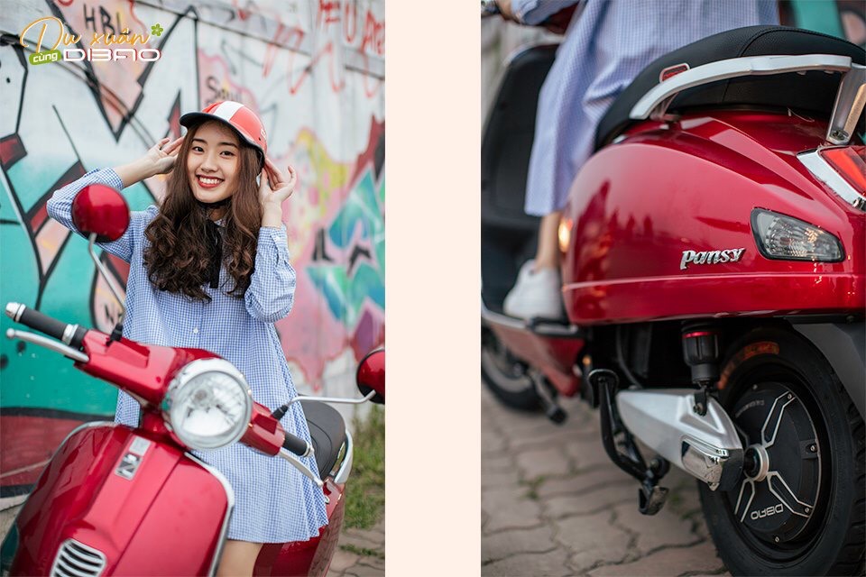 Xe máy điện Vespas Dibao Pansy 2019 có giá bao nhiêu? Tính đến tháng 02/2020 mới nhất